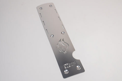 WELD 1JZ VVT-i Heat Sink Valve Cover *Silver*