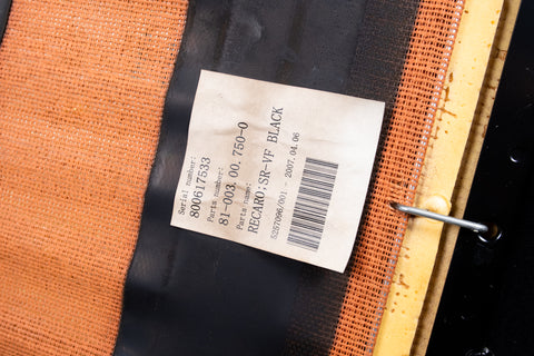 Recaro SR-VF Seat Pair