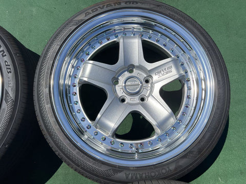 WEDS Chevlon Racing S3 - (5x114.3) 18x8 +32