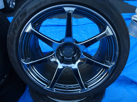 Yokohama AVS Model T7 (5x114.3) 18x10 +15 Pair