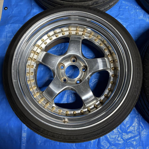 WORK Meister S1 3P 18" F: 10.5J +10 / R: 12J +18 (5x114.3)