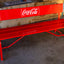 Coca Cola Aluminum Promotional Bench