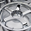 URAS NS-01 17" 9.5J +15 (5x114.3) *Triple Chrome Plated*