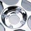 Buddy Club P1 15" 8J +22 (4x114.3) *Triple Chrome Plated*