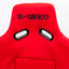 B-GREO Vios 1 Bucket Seat