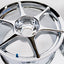 Buddy Club P1 17" 9J +27 (5x114.3) *Triple Chrome Plated*