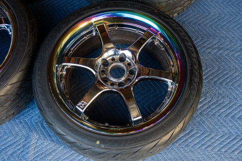 Rays Gramlights 57 Maximum Pro 18" 9.5J +35, 8.5J +25 (5x114.3)  *Tires Included*