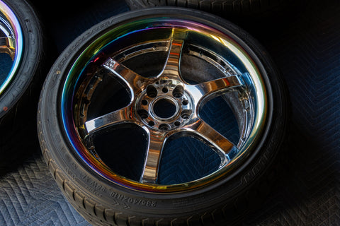 Rays Gramlights 57 Maximum Pro 18" 9.5J +35, 8.5J +25 (5x114.3)  *Tires Included*