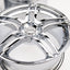 AVS Model 5 17" 9JJ +35, 8JJ +30 (5x114.3) *Triple Chrome Plated*