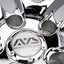 AVS Model 5 17" 9JJ +40, 8JJ +38 (5x114.3) *Triple Chrome Plated*