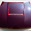 Nissan S13 Silvia M Sports Red Carbon Hood