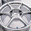 Buddy Club P1 17" 9JJ +17, 9JJ +27 (5x114.3) *Triple Chrome Plated*