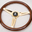 360mm Nardi Classic *Gold Plated*