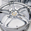 AVS Model 5 18" 9JJ +35, 8JJ +30 (5x114.3) *Triple Chrome Plated*